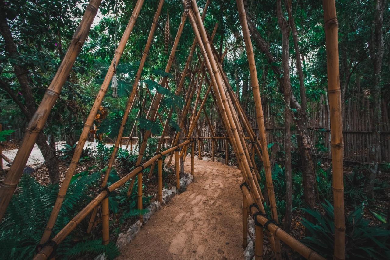 Casa Del Arbol At Villa Duendes Akumal Esterno foto