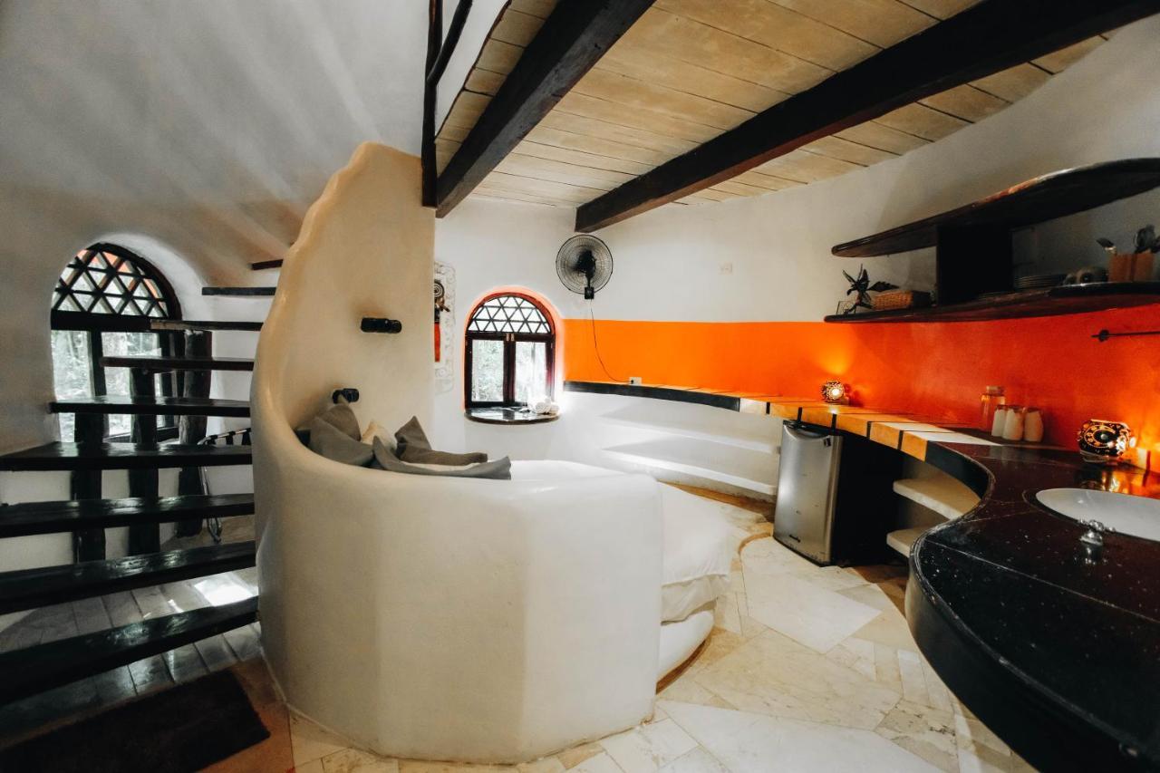 Casa Del Arbol At Villa Duendes Akumal Esterno foto